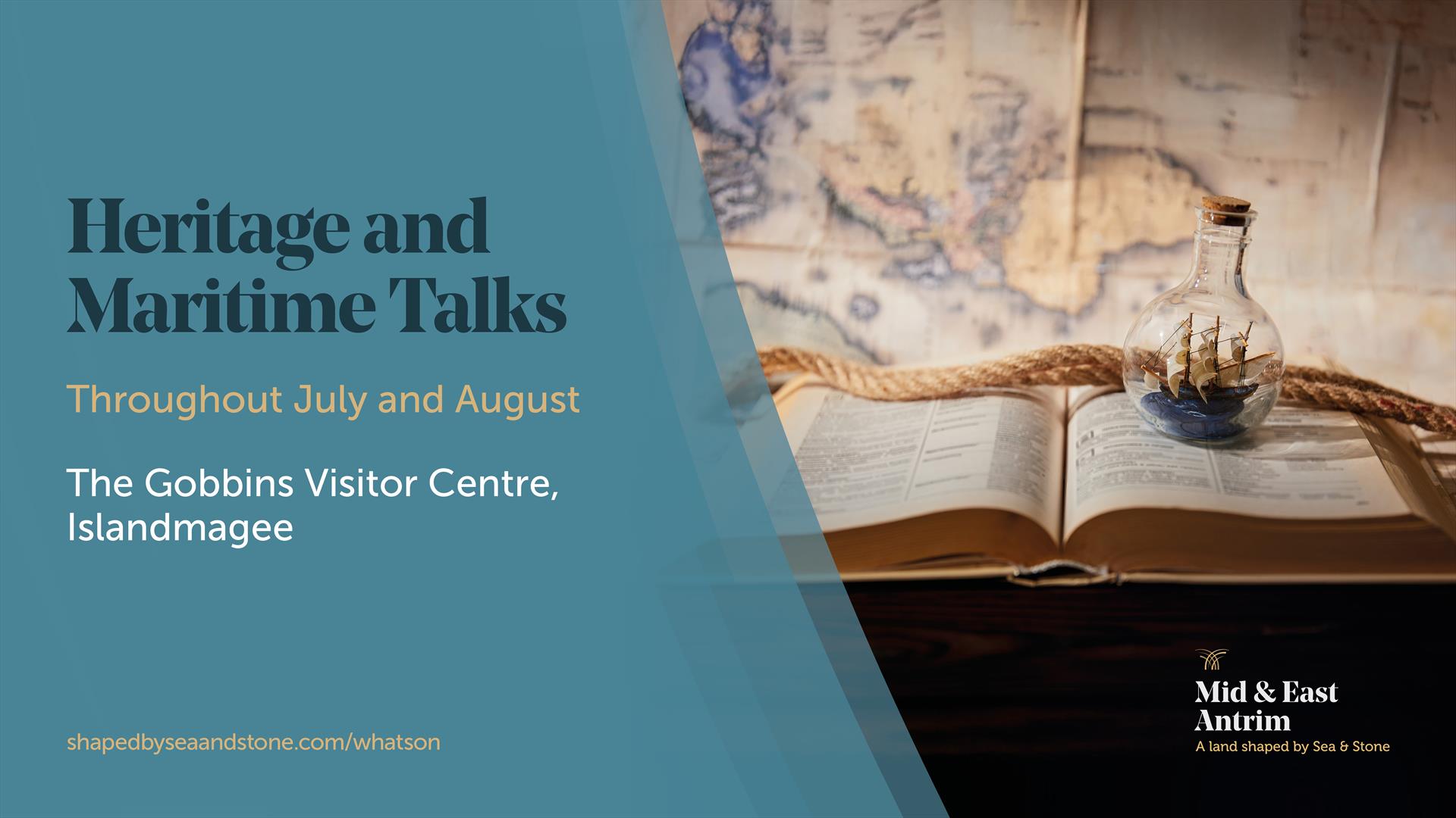 Maritime and Heritage talks graphic