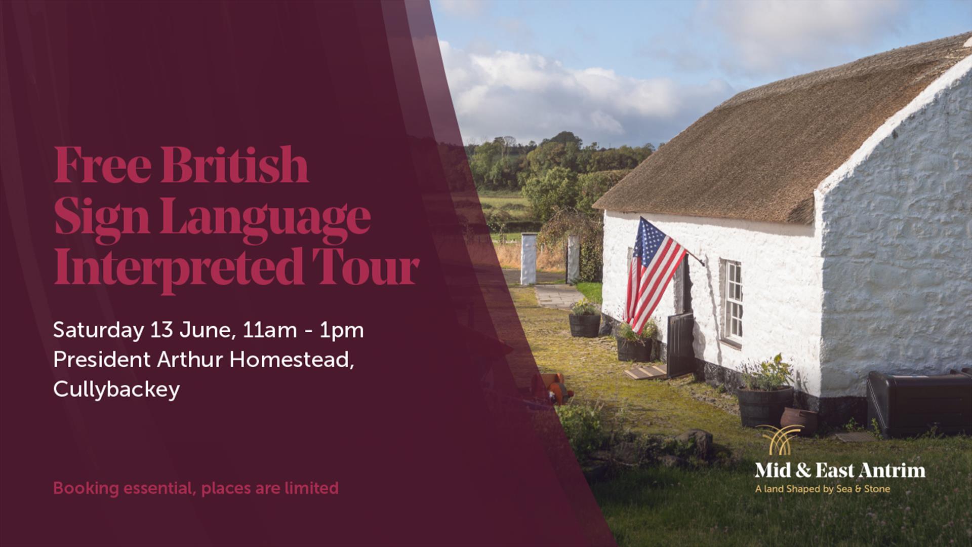 British Sign Language Interpreted Tour