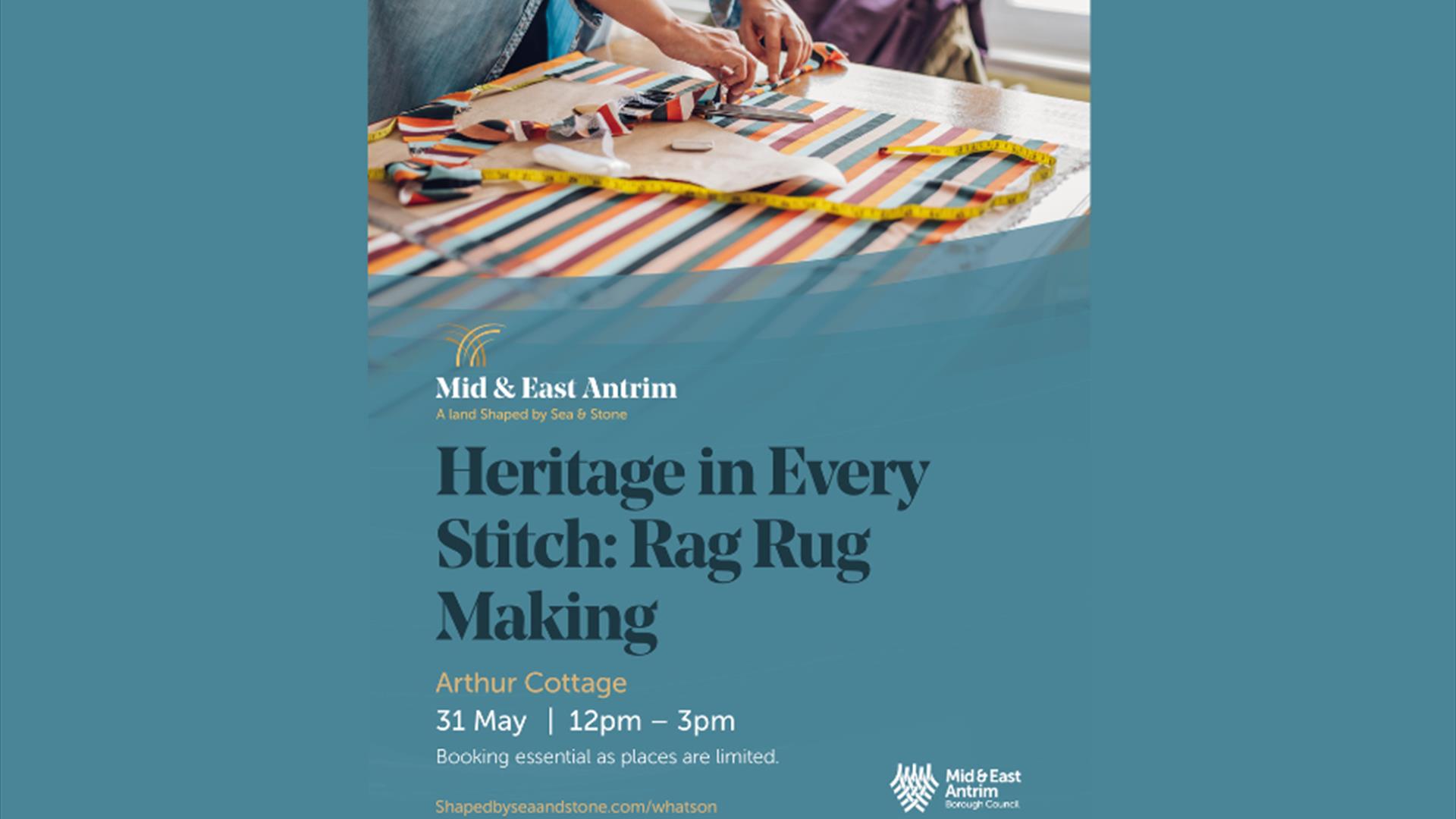 Heritage in Every Stitch: Rag Rug Making