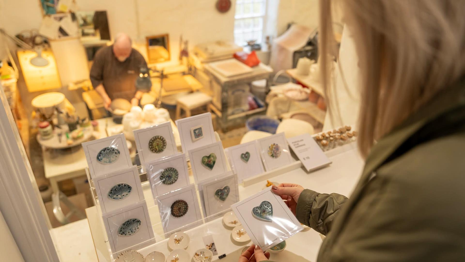 Potters workshop and bespoke gifts