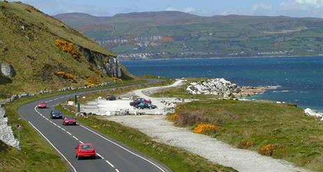 Larne to Red Bay Cycling Route