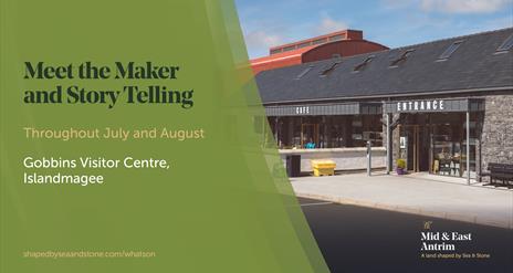 meet the maker and storytelling graphic