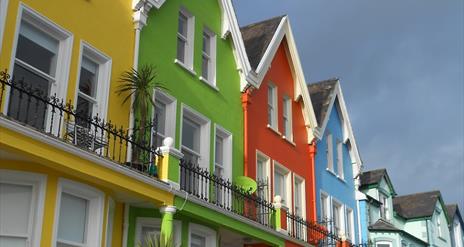 Whitehead seafront houses