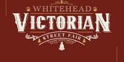 Whitehead Victorian Street Fair logo in a Victorian script font.