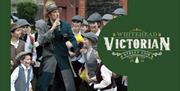 A photograph of local drama club, Uplift, dressed as chimney sweeps.