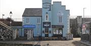 Exterior of Ebb & Flow gift and craft shop in Carnlough