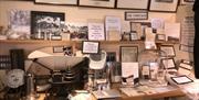 Display of old artefacts and photographs in Broughshane Museum