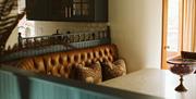 Dining area in Charles Lanyon Gate Lodge, Galgorm