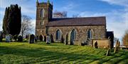 Outside of St Saviour's Parish Church Connor