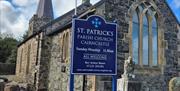 Front of the St Patrick's Church of Ireland Parish
