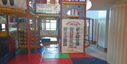 Ludo play area in Carrickfergus Amphitheatre