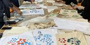 textile stencil workshop