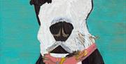 acrylic and marker on wood by Mary Ellen McCausland