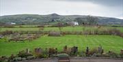 View of garden and Antrim Hills