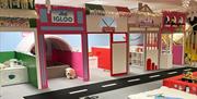 Indoor play and themed custom houses for children under 7