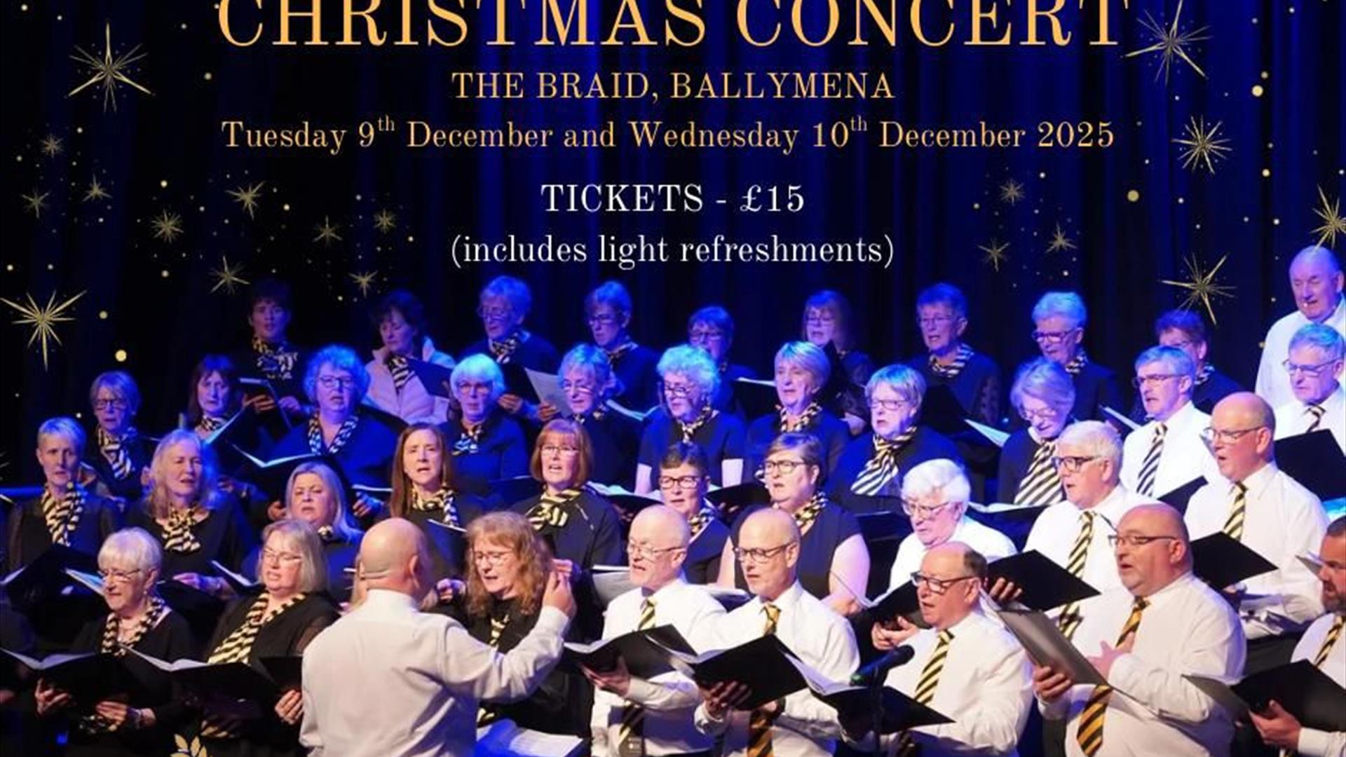 Farmers' Choir NI Christmas concerts at the Braid Farmers' Choir NI Christmas concerts at the Braid