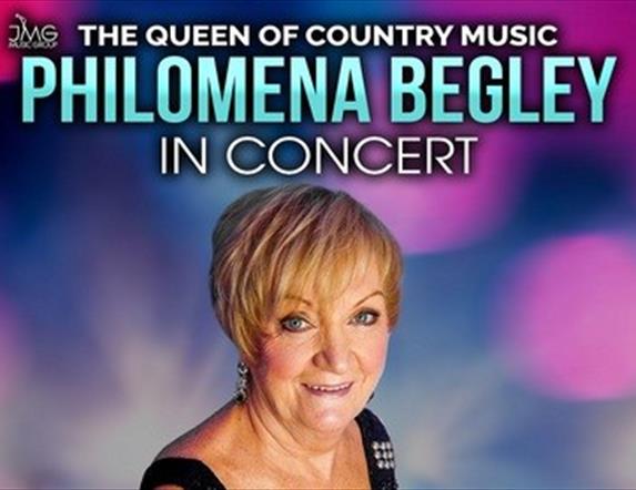 THE QUEEN OF COUNTRY MUSIC PHILOMENA BEGLEY IN CONCERT (with picture of singer)