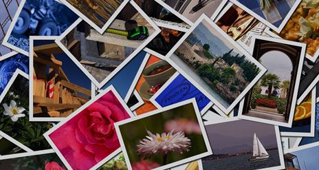 Photograph of assortment of different pictures