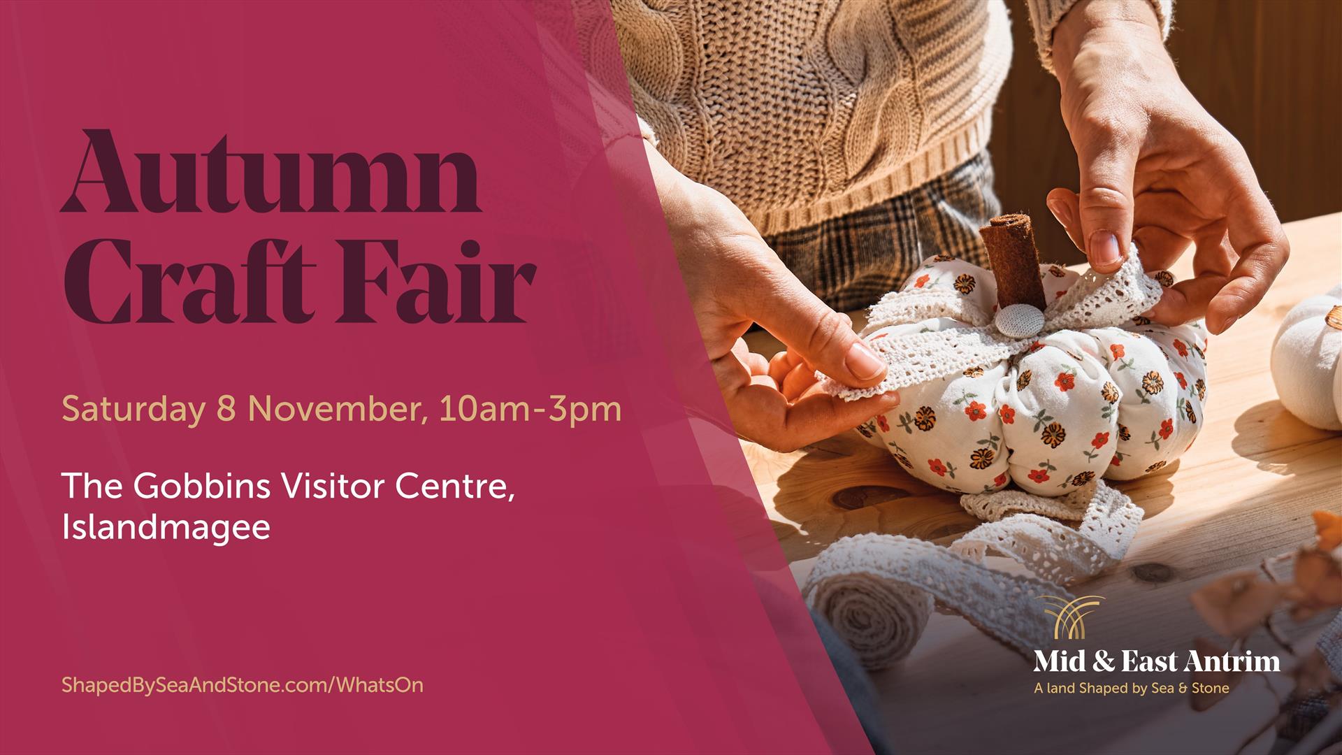 The Gobbins Autumn Craft Fair The Gobbins Autumn Craft Fair