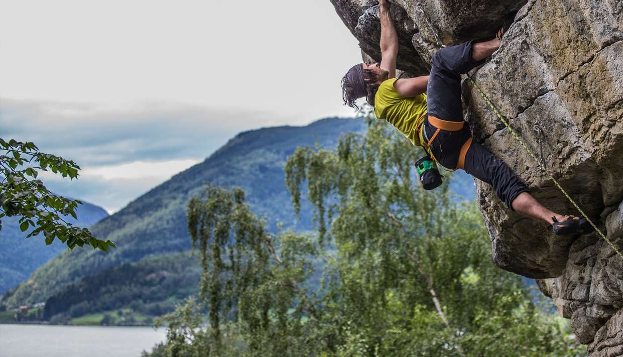 Climbing Kvam Sogndal