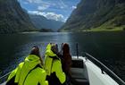 Luster Fjordhytter - guida båttur