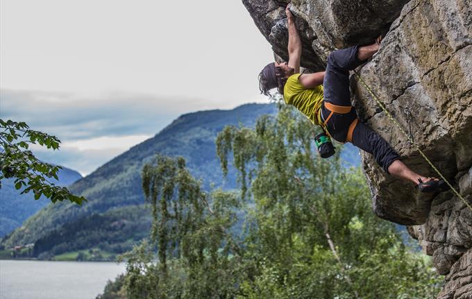 Climbing Kvam Sogndal