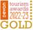 Visit Devon Tourism awards - Gold