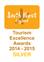 South West Tourism Excellence Awards 2014/15 - Silver