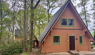 Acorn Lodge located within Finlake Resort & Spa in Chudleigh, Devon.