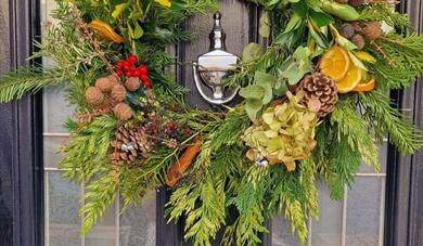 Wreath made at Torre Abbey 2023