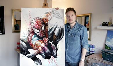 'Comic To Canvas' Exhibition by Ben Jeffery