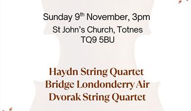 Divertimento String Quartet concert in Totnes