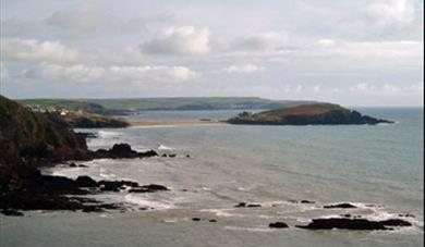 Burgh Island from Toby's point. Photographer S Curtis