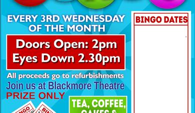 Prize Only Bingo at The Blackmore