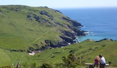 Bolberry Down looking towards Soar Mill Cove, South Devon. Photographer Andy Milsom, Bristol.