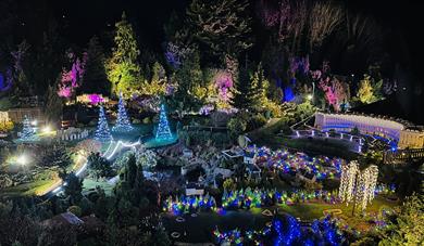 Christmas Illuminations at Babbacombe Model Village