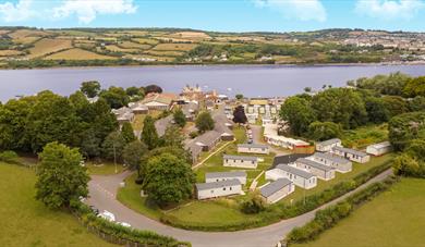 Overhead view of Farm Way