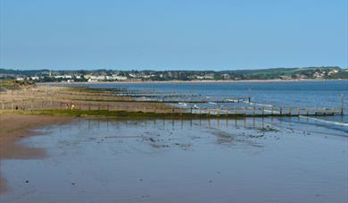 The beach at Dawlish Warren