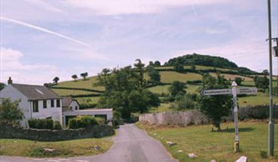 Denbury Down from Shute Lane