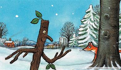 Stick Man Christmas Trail at Haldon Forest Park
