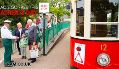 Fathers Day at Seaton Tramway