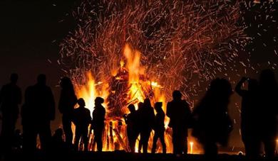 Family Bonfire & Fireworks