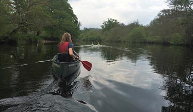 EVENING CANOE PADDLE with story-telling around the fire