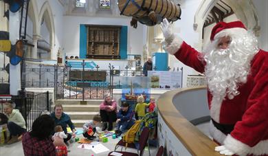 Father Christmas at Toddler Tuesday