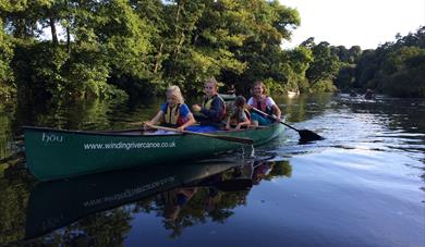 EVENING CANOE PADDLE with story-telling around the fire