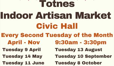 Totnes Indoor Artisan Market