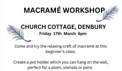 MACRAMÉ WORKSHOP