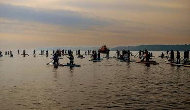 The Great Paddle Parade, English Riviera, Devon