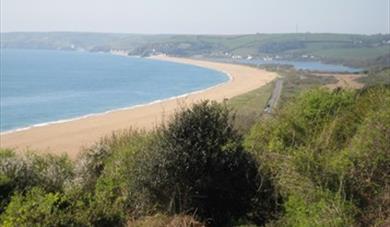 Near Strete looking at Slapton Sands. Photographer Ray & Dot Culmer, Bournemouth