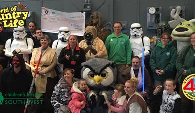Star Wars Day Bank Holiday Monday World of Country Life Exmouth Devon